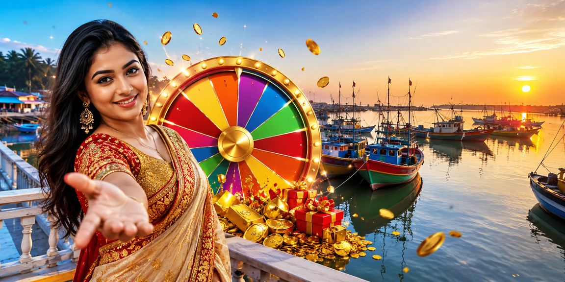 কক্সবাজার সমুদ্র সৈকতের পটভূমিতে লাকি ড্র বিজয়ের উত্তেজনা